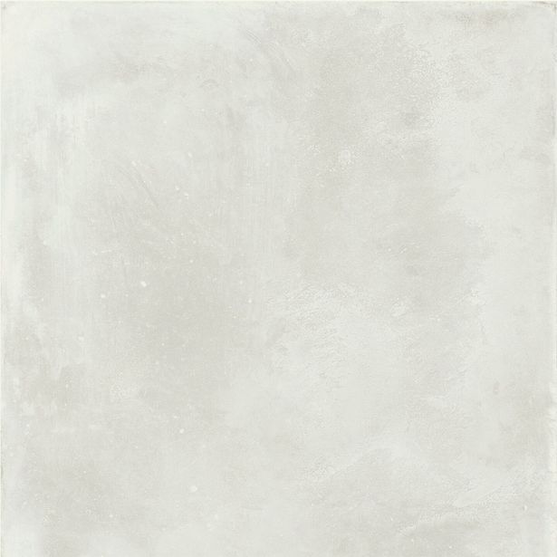 Lattialaatta Pukkila Cocoon White, himmeä, sileä, 598x598mm