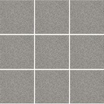 Lattialaatta Pukkila Natura Speckled Grey, himmeä, sileä, 96x96mm, lasikuituverkossa