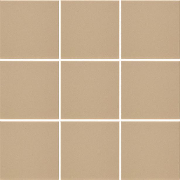 Lattialaatta Pukkila Natura Tumma Beige, himmeä, sileä, 96x96mm, lasikuituverkossa
