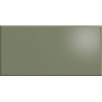 Seinälaatta Pukkila Tiffany Safari Green, kiiltävä, tasapintainen, 7.5x15cm