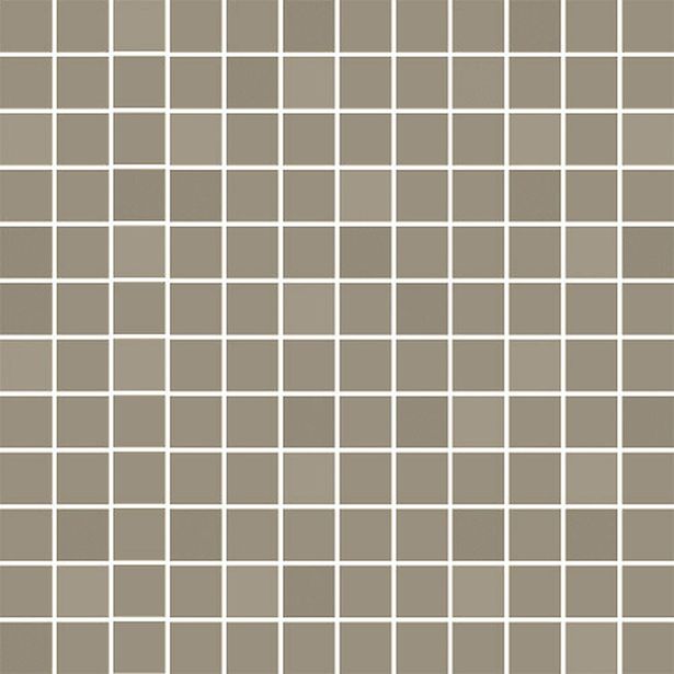 Mosaiikkilaatta Pukkila Mosaico Porcelanico Grey, himmeä, sileä, 25x25mm