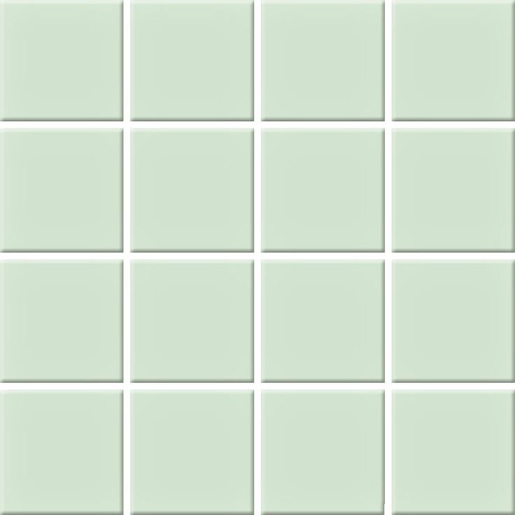 Mosaiikkilaatta Pukkila Color Water Green, himmeä, sileä, 47x47mm