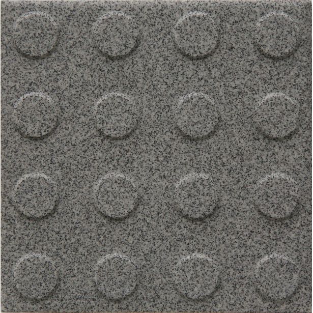 Lattialaatta Pukkila Natura Granite Grey, himmeä, struktuuri, pyörönasta, 96x96mm