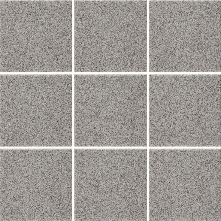 Lattialaatta Pukkila Natura Granite Grey, himmeä, sileä, 96x96mm, lasikuituverkossa