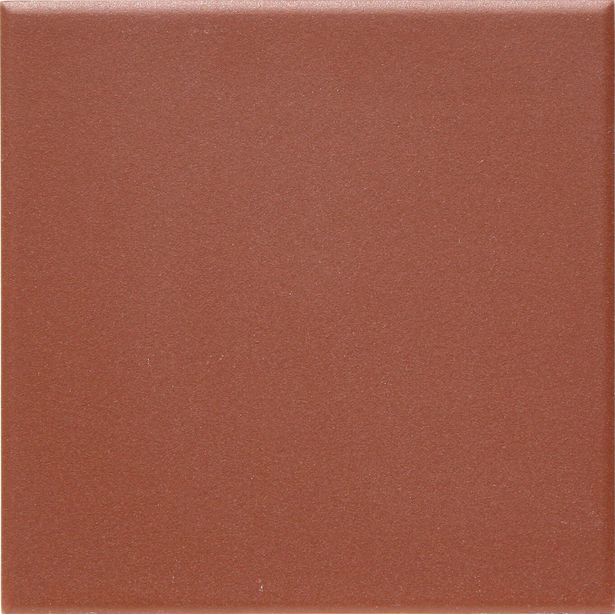 Lattialaatta Pukkila Natura Punainen, himmeä, sileä, 96x96mm