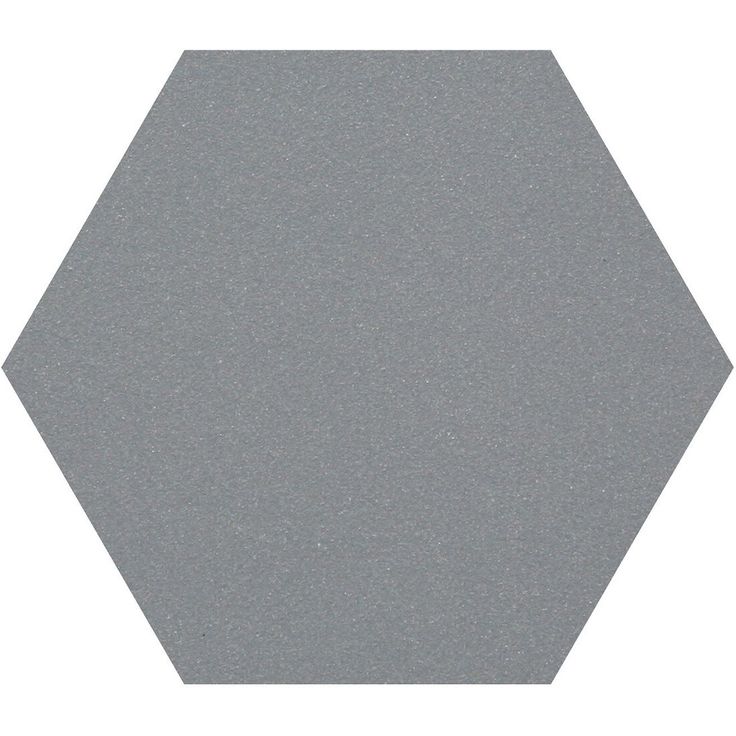 Lattialaatta Pukkila Natura 6-kulmainen Tummanharmaa, himmeä, sileä, 115x100mm