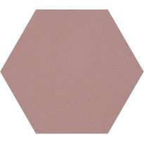 Lattialaatta Pukkila Natura 6-kulmainen Roosa, himmeä, sileä, 115x100mm
