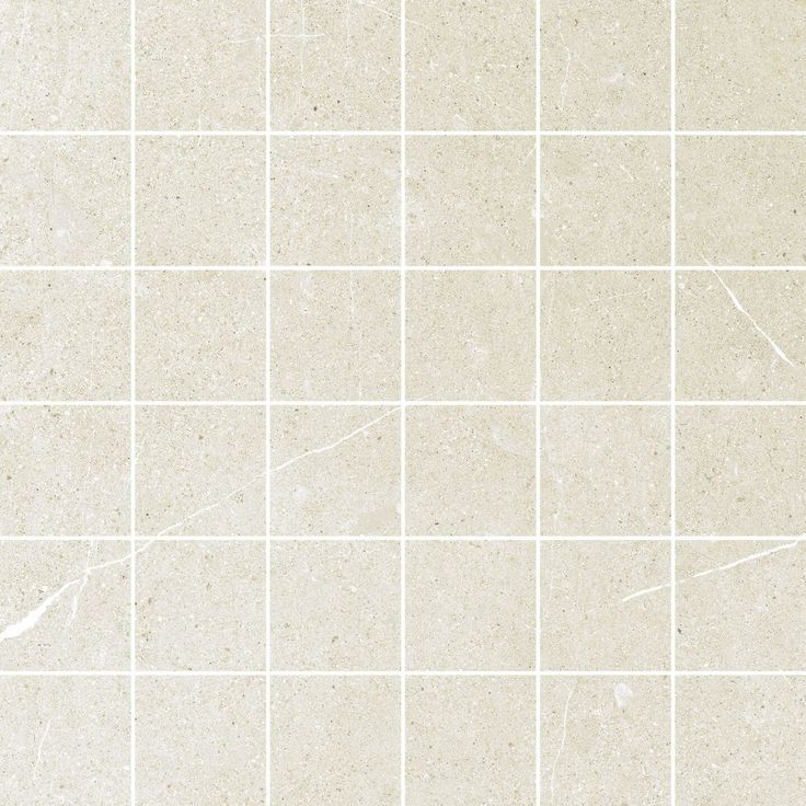 Mosaiikkilaatta Pukkila Ease Extrawhite, matta, sileä, 5x5cm
