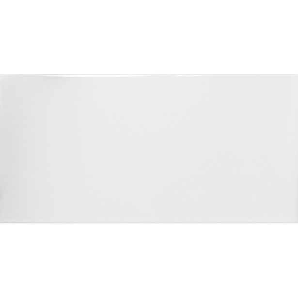 Seinälaatta Pukkila Valkoinen, 30x60cm, lasitettu kaakeli, tasapintainen, kiiltävä, rektifioitu