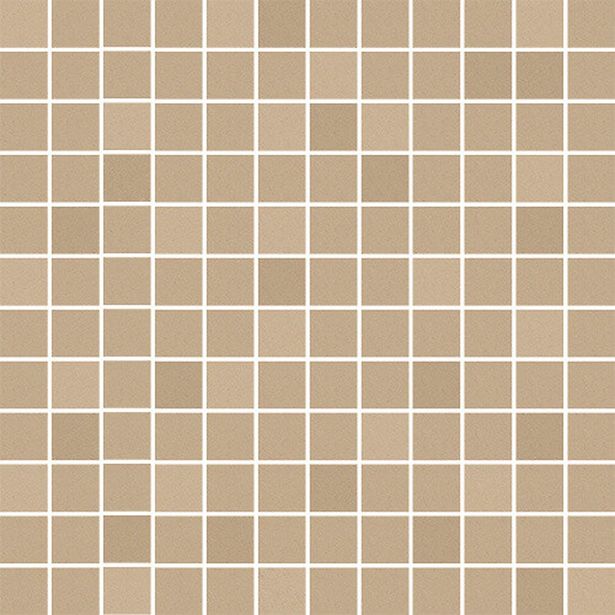 Mosaiikkilaatta Pukkila Mosaico Porcelanico Beige, himmeä, sileä, 25x25mm