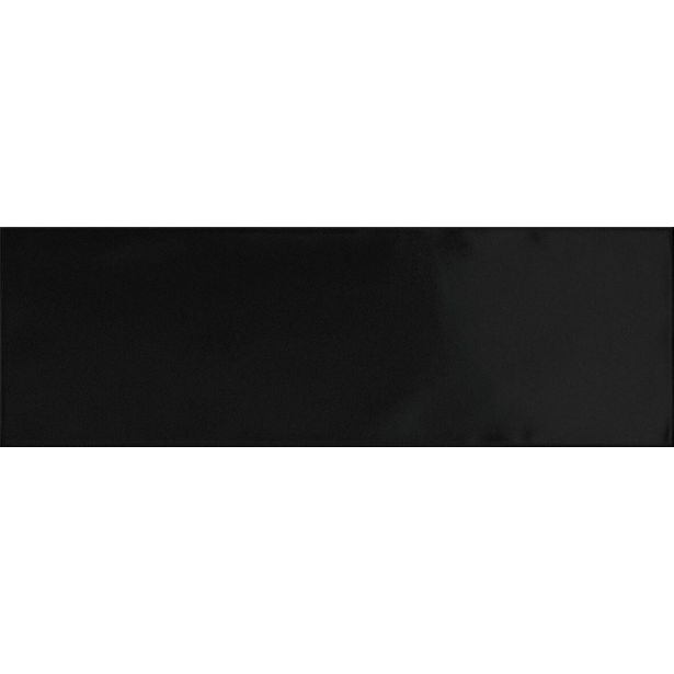 Seinälaatta Pukkila Soho Black, himmeä, struktuuri, 297x97mm