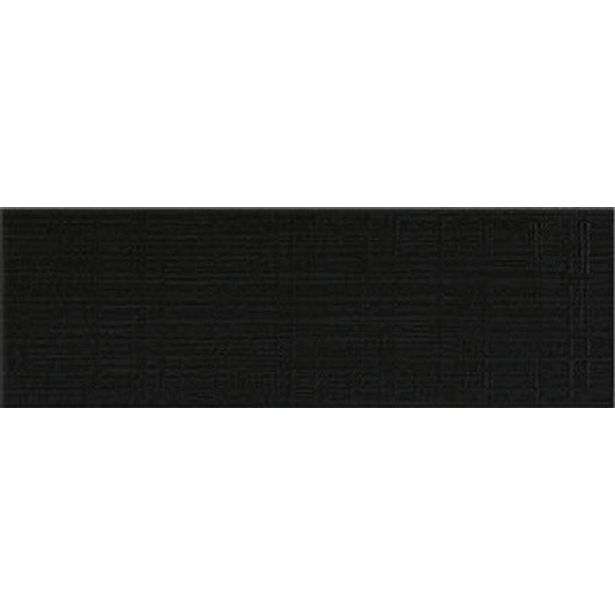 Kuviolaatta Pukkila Soho Black, himmeä, struktuuri, 297x97mm