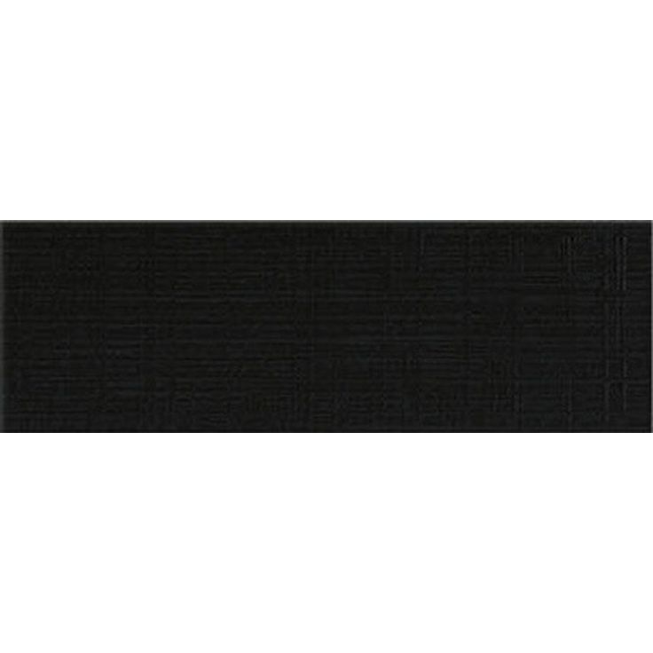 Kuviolaatta Pukkila Soho Black, himmeä, struktuuri, 297x97mm