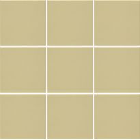Lattialaatta Pukkila Natura Sitruunankeltainen, himmeä, sileä, 96x96mm, lasikuituverkossa
