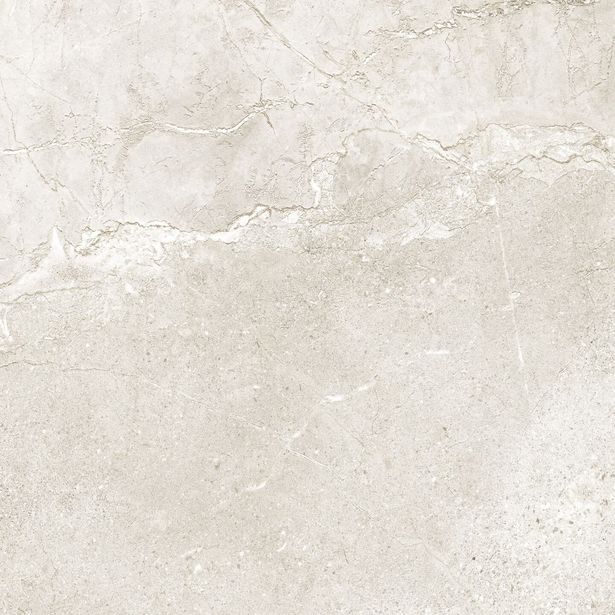 Lattialaatta Pukkila Stone Age White, 59.2x59.2cm, matta