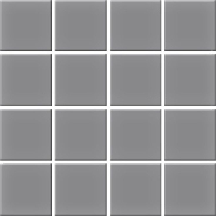 Mosaiikkilaatta Pukkila Color Lead Grey, himmeä, sileä, 47x47mm