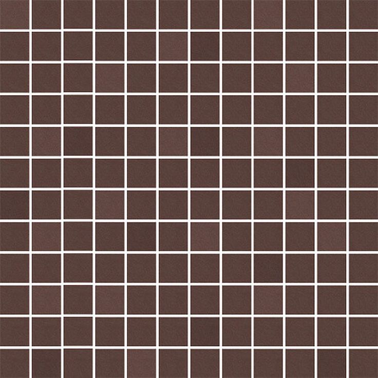 Mosaiikkilaatta Pukkila Mosaico Porcelanico Brown, himmeä, sileä, 25x25mm