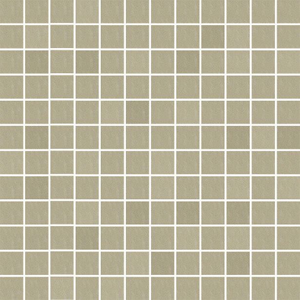 Mosaiikkilaatta Pukkila Mosaico Porcelanico Grey-Green, himmeä, sileä, 25x25mm