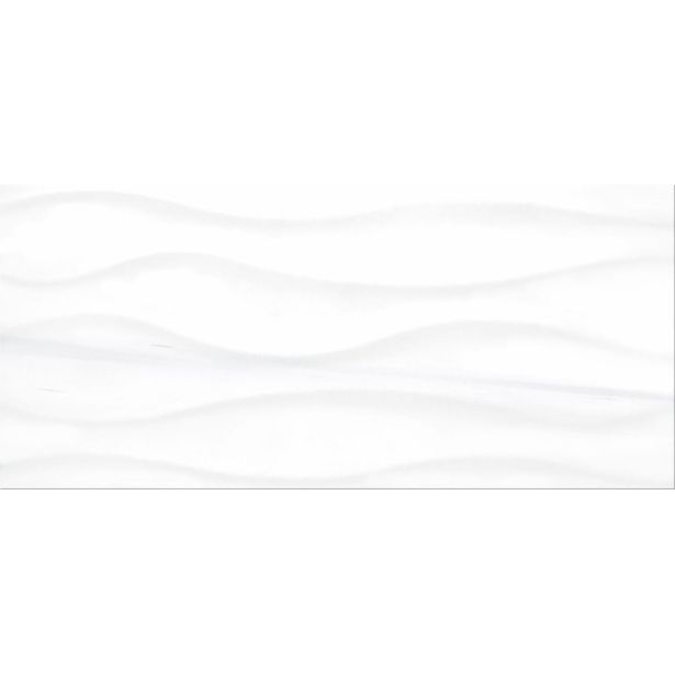 Kuviolaatta Pukkila Glam Dolomite Bianco, kiiltävä, sileä, 547x247mm