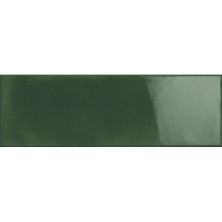 Seinälaatta Pukkila Soho Racing green, kiiltävä, struktuuri, 297x97mm