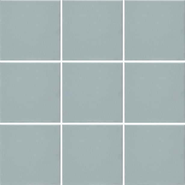 Lattialaatta Pukkila Natura Vaaleansininen, himmeä, sileä, 96x96mm, lasikuituverkossa