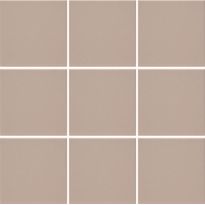 Lattialaatta Pukkila Natura Vanha Roosa, himmeä, sileä, 96x96mm, lasikuituverkossa