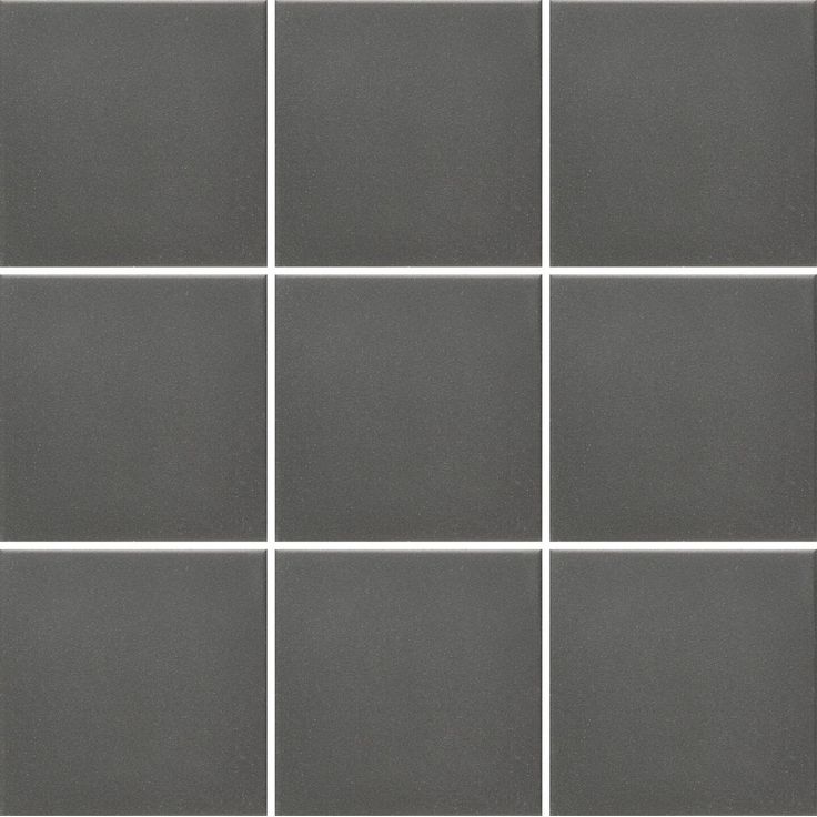 Lattialaatta Pukkila Natura Musta, himmeä, sileä, 96x96mm, lasikuituverkossa