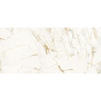 Lattialaatta Pukkila Lush Calacatta oro, kiillotettu, sileä, 785x1785mm