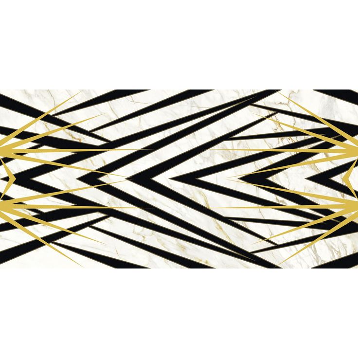 Kuviolaatta Pukkila Lush Palm Calacatta oro, kiillotettu, sileä, 594x1190mm