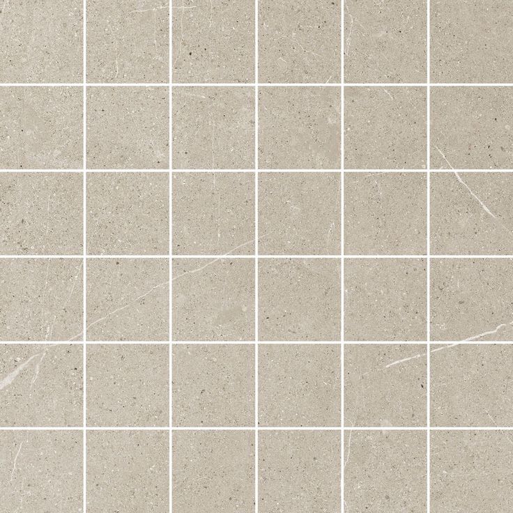 Mosaiikkilaatta Pukkila Ease Greige, matta, sileä, 5x5cm
