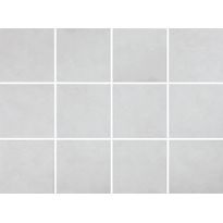 Lattialaatta Pukkila Mist Ivory, matta, tasapintainen, 10x10cm, lasikuituverkolla
