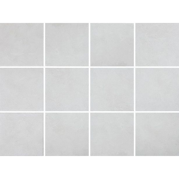 Seinälaatta Pukkila Mist Ivory, matta, tasapintainen, 10x10cm, lasikuituverkolla