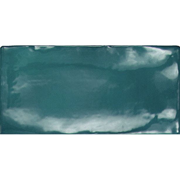 Seinälaatta Pukkila Manacor Glacier, kiiltävä, strukturoitu, 7.5x15cm