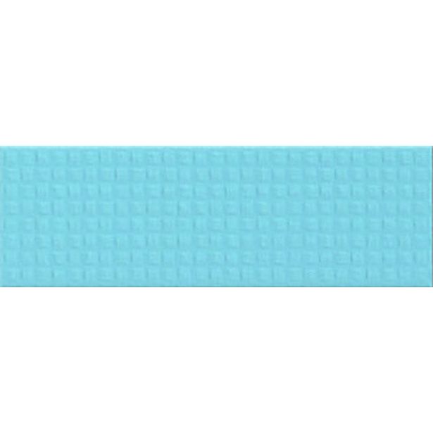 Kuviolaatta Pukkila Soho Light blue, kiiltävä, struktuuri, 297x97mm
