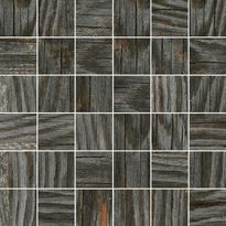 Mosaiikkilaatta Pukkila Artwood Blackblue, himmeä, sileä, 50x50mm