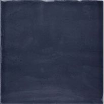 Seinälaatta Pukkila New Zellige Navy, kiiltävä, strukturoitu, 130x130mm