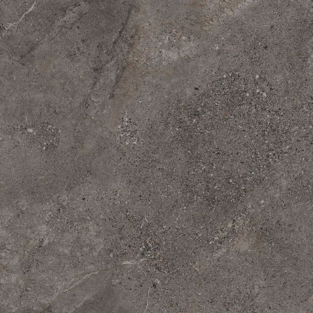 Lattialaatta Pukkila Stone Age Anthracite, 59.2x59.2cm, karhennettu, matta