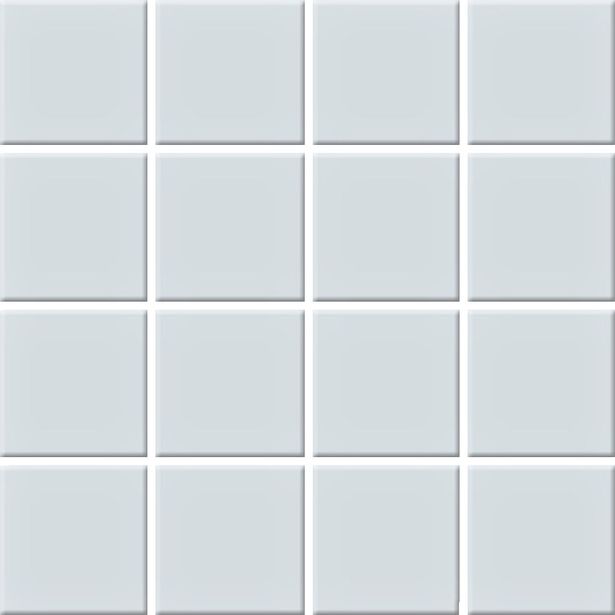 Mosaiikkilaatta Pukkila Color Ice Blue, himmeä, sileä, 47x47mm