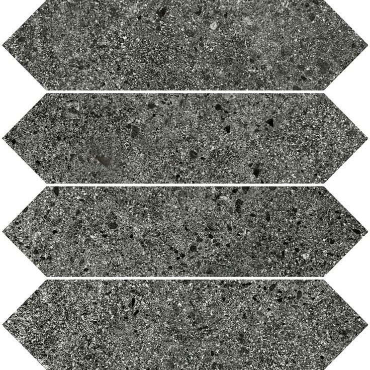 Mosaiikkilaatta Pukkila Deep mosaiikki Pepper losanghe, himmeä, sileä, 30x7.5mm