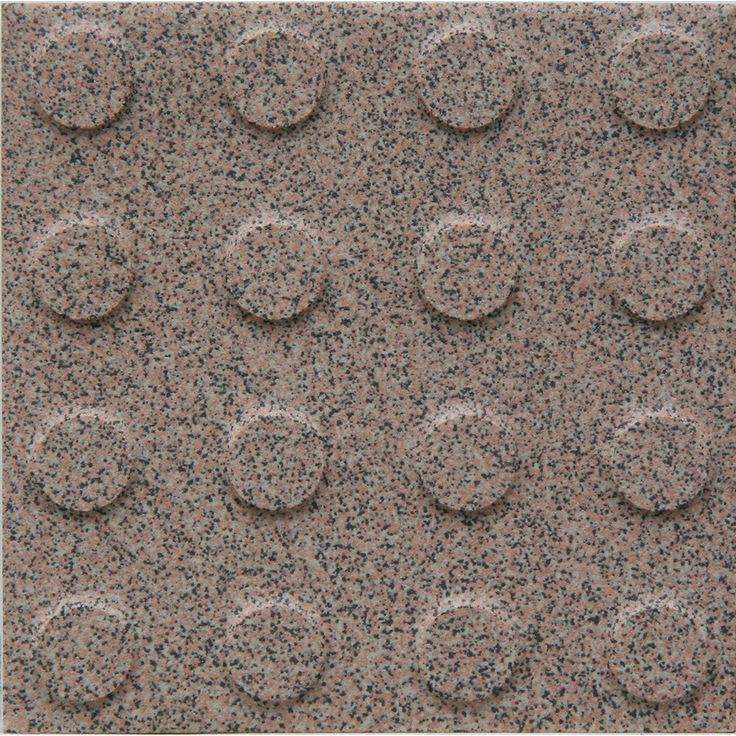 Lattialaatta Pukkila Natura Granite Rose, himmeä, struktuuri, pyörönasta, 96x96mm