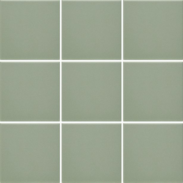 Lattialaatta Pukkila Natura Vihreä, himmeä, sileä, 96x96mm, lasikuituverkossa