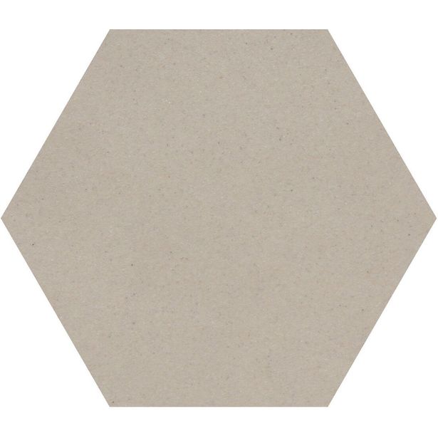 Lattialaatta Pukkila Natura 6-kulmainen Vaalea Beige, himmeä, sileä, 115x100mm