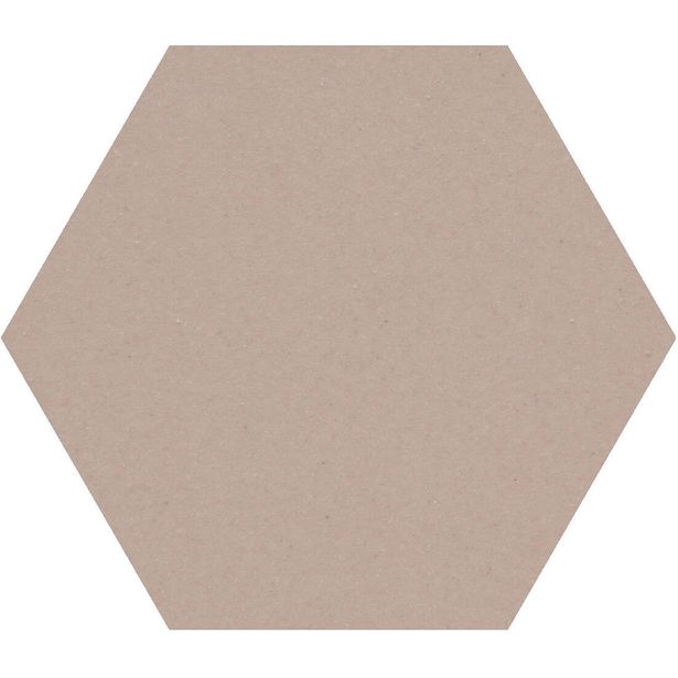 Lattialaatta Pukkila Natura 6-kulmainen Vanha Roosa, himmeä, sileä, 115x100mm