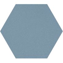 Lattialaatta Pukkila Natura 6-kulmainen Sininen, himmeä, sileä, 115x100mm