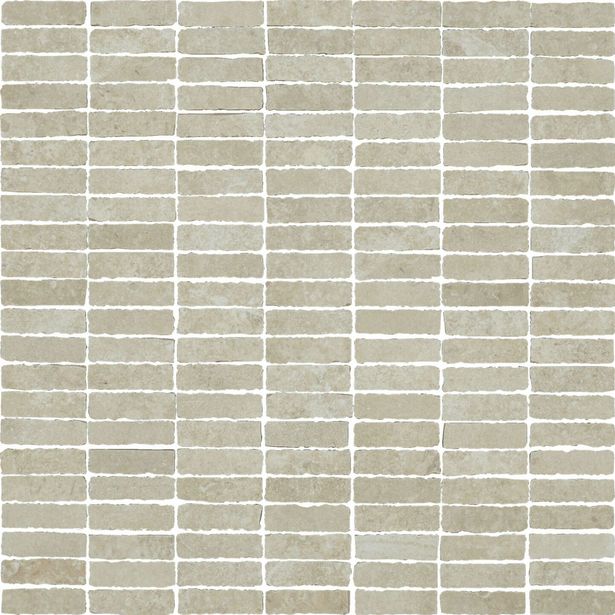 Mosaiikkilaatta Pukkila Stonemix Gold mattoncino, himmeä, sileä, 14x43mm