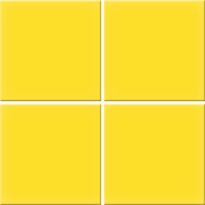 Lattialaatta Pukkila Color Yellow, himmeä, sileä, 97x97mm