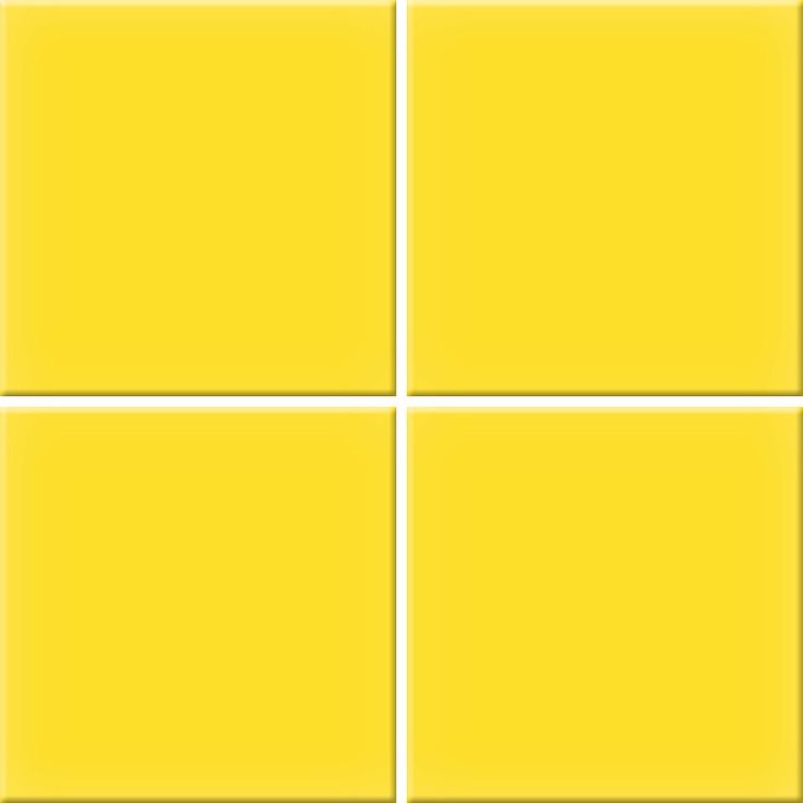 Lattialaatta Pukkila Color Yellow, himmeä, sileä, 97x97mm