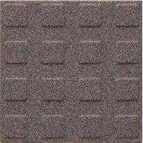 Lattialaatta Pukkila Natura Granite Burgundy, himmeä, struktuuri, neliönasta, 96x96mm