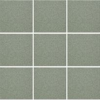 Lattialaatta Pukkila Natura Granite Green, himmeä, sileä, 96x96mm, lasikuituverkossa