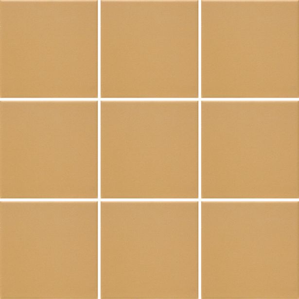 Lattialaatta Pukkila Natura Okrankeltainen, himmeä, sileä, 96x96mm, lasikuituverkossa